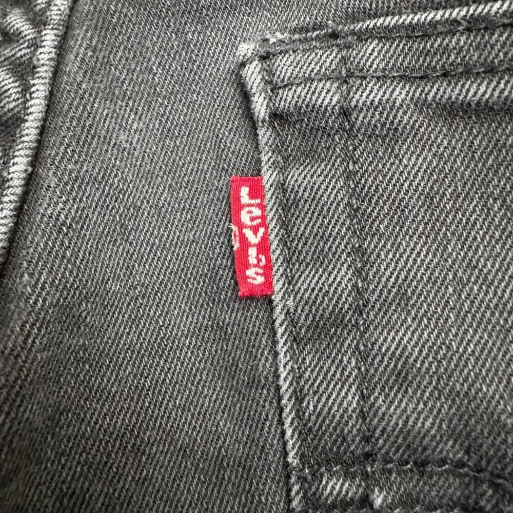 Levi's 511 Straight Leg Slim Fit Denim Jeans Mens 28x32 Black Waterless Casual
